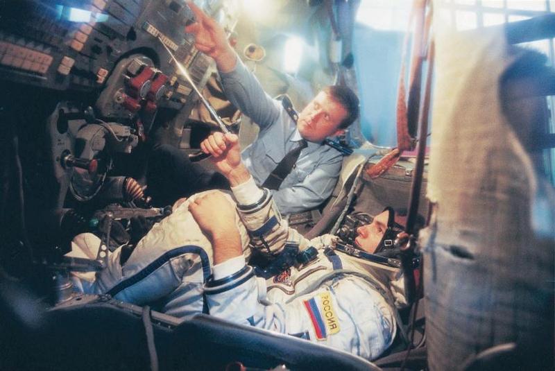 Soyuz Cockpit Training
